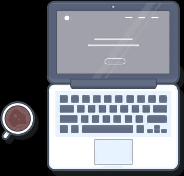 laptop illustration