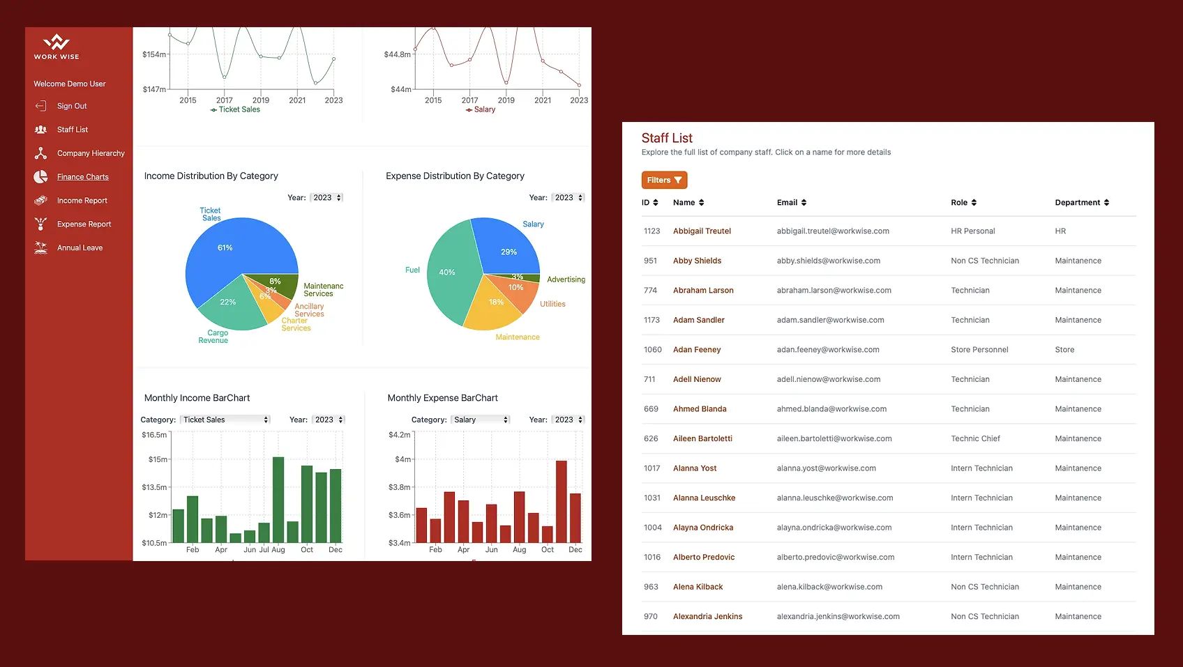 workwise screenshot